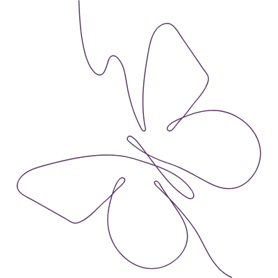 line-butterfly